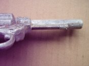 Важкий алюмінєвий пістолет. СРСР . 199 грам.
