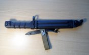 Штык нож 6*5 к АК -74, АК -74М, АН - 94 (автомат Никонова) с подвесом, пр-ва Ижевского машзавода.