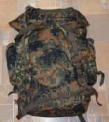 Штурмовой рюкзак Бундесвера (Spekon), BW-65L Flecktarn. Оригинал (Германия)