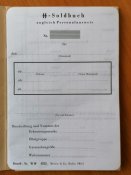 Soldbuch Waffen SS