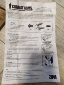 Беруши армии США combat arms earplugs 3M