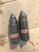 2 бронебойных снаряда 23 мм