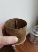 Блиндажная пепельница из немецкой гильзы. Цену снизил!