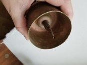 Блиндажная пепельница из немецкой гильзы. Цену снизил!