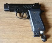 Пистолет пневматический газобалонный Аникс А-101, калибр 4,5 мм, 1999 г.в.