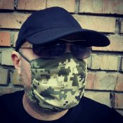 Маска многоразовая ММ14 защитная Укрпиксель ЗСУ антивирусная тканевая