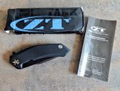 Нож Zero Tolerance 0095BW DLC BlackWash