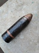 Австрійська шрапнель граната М14. 8 см.