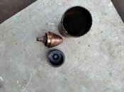 Австрійська шрапнель граната М14. 8 см.