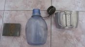 (1)Армейская фляга с кружкой+печка (оригинал)-190грн