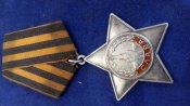 Орден славы. Боевой. Сохран. Видно время на часах. Родной сбор.