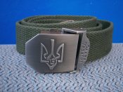 Ремінь тактичний "Слава Україні", олива.