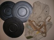Штатный комплект к ДП-27 : три диска в сумке