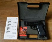 Пистолет пневматический газобалонный Аникс А-101, калибр 4,5 мм, 1999 г.в.