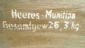 Ящик из под зарядов для тяжелой полевой гаубицы 1918 г. №2