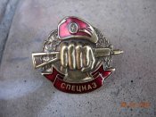 знак нагрудный Спецназ.