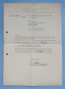 Рейх 1942г. DAF повестка на трудовой фронт