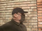 Маски многоразовые Олива защитные тканевые антивирусные для лица НГУ ЗСУ