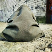 Маски многоразовые Олива защитные тканевые антивирусные для лица НГУ ЗСУ