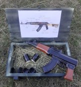 Штоф АК автомат калашников / боевой резерв /