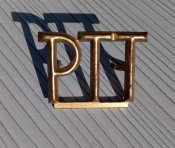 Кокарда на фуражку "PTT" (Почта Швейцарии)