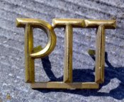 Кокарда на фуражку "PTT" (Почта Швейцарии)