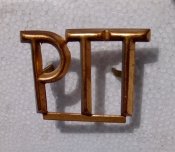 Кокарда на фуражку "PTT" (Почта Швейцарии)