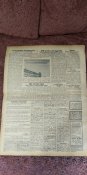Львівскі Вісті від 2 жовтня 1942 р. Раритет!!! Большое выступление фюрера!