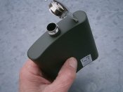 Фляга карманная 8 унций ( 225 мл ) оливковая, Германия Макс Фукс (1 шт.)
