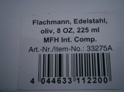 Фляга карманная 8 унций ( 225 мл ) оливковая, Германия Макс Фукс (1 шт.)