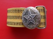 Ремень офицерский армейский парадный, 80-е года, лёгкое б/у, армия ВС СССР