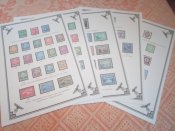 Иллюстрированные листы для почтовых марок Третьего рейха