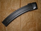 Секторный р е б р и с т ы й магазин ППШ (клеймо завода "Молот", Вятские Поляны)