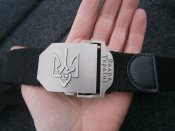 Ремінь тактичний Слава Україні чорний