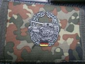 Бумажник армейский. Бундесвер, танковые войска, флектарн.
