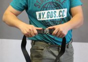 Тактический брючной ремень с пряжкой tactical black (810-black)