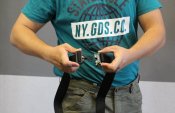 Тактический брючной ремень с пряжкой tactical black (810-black)