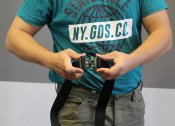 Тактический брючной ремень с пряжкой tactical black (810-black)