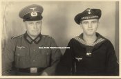 Орел Кригсмарине на бескозырку