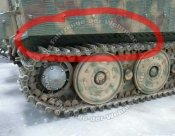 Часть борта Panzerkampfwagen VI , Тигр