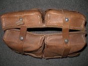 Пара подсумков Gewehr 43, кожа-шагрень, ros 1944