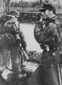 Пара подсумков Gewehr 43, кожа-шагрень, ros 1944
