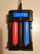 XTAR SV2 Rocket зарядное устройство 0.5-2А Li-Ion/Ni-MH