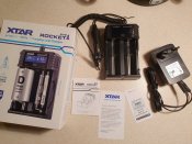 XTAR SV2 Rocket зарядное устройство 0.5-2А Li-Ion/Ni-MH