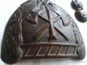 Какарда+Гренада с ранней Советской пожарной каски.