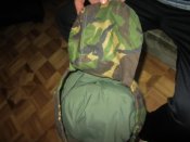 Компрессионник к зимнему спальнику в расцветке DPM