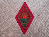 Нарукавная нашивка бойца пехоты РККА 1919 - 1925