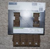 Сдвоенный подсумок под АК или AR/M4 с системой SlickStick от компании 5.11 цвет flat dark earth