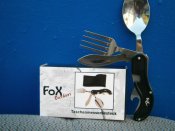 Набор столовый карманный туристический 4 в 1 Fox Outdoor 44050 Германия