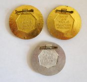 Чемпион, 2 и 3 место = областные соревнования - РСФСР = ДСО Урожай = 3 знака